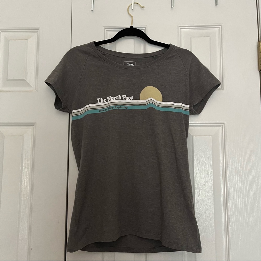 North Face graphic t shirt